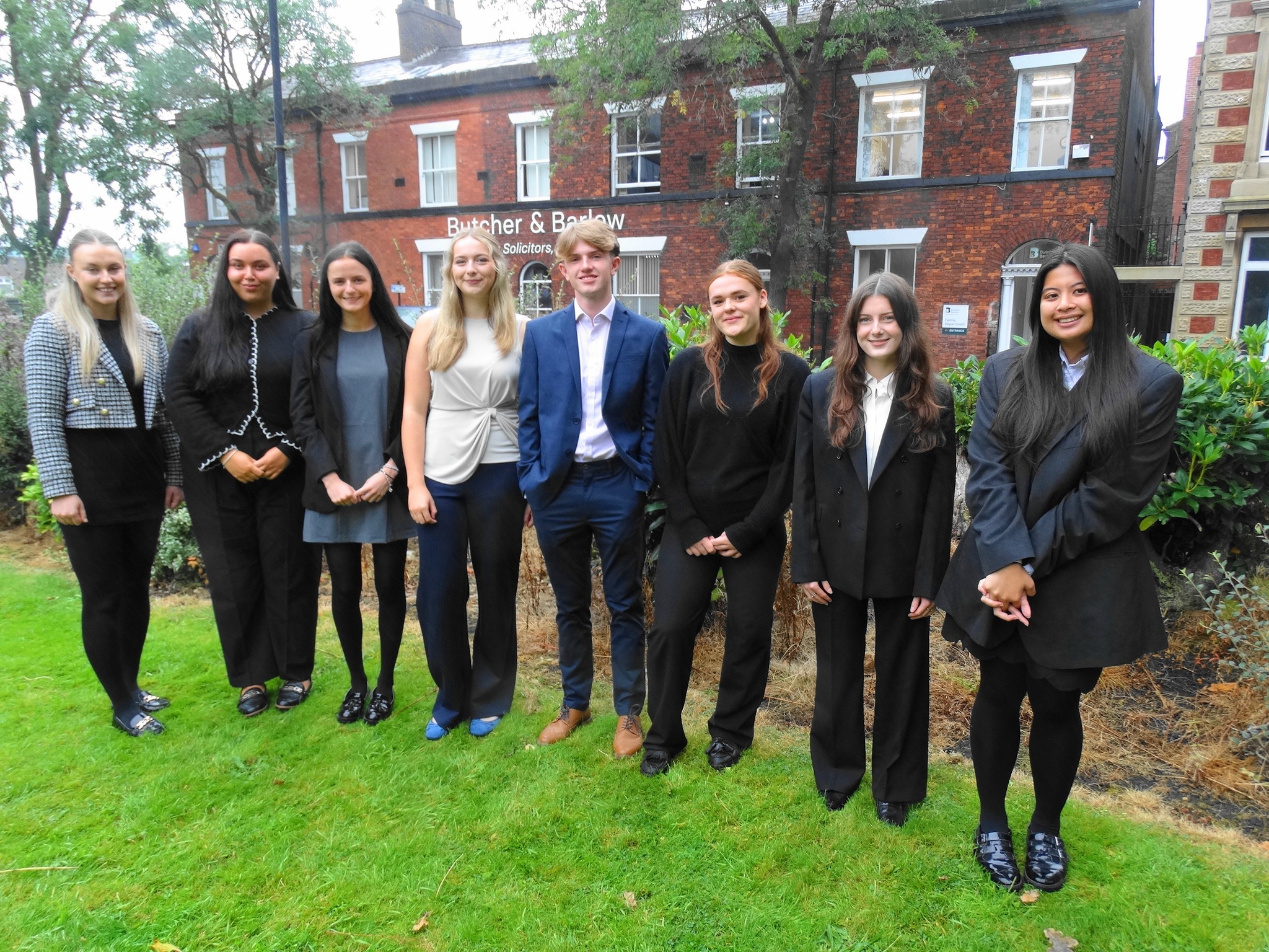 Ella Holland, Hannah Sharrock, Emily Scott, Annabel Jones, Harry Aldersley, Ella Richardson, Abigail Mosley, Lorrain Saquilayan.